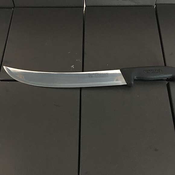 12" Cimetar Knife Textured Grip Handle Pro Edge Paper