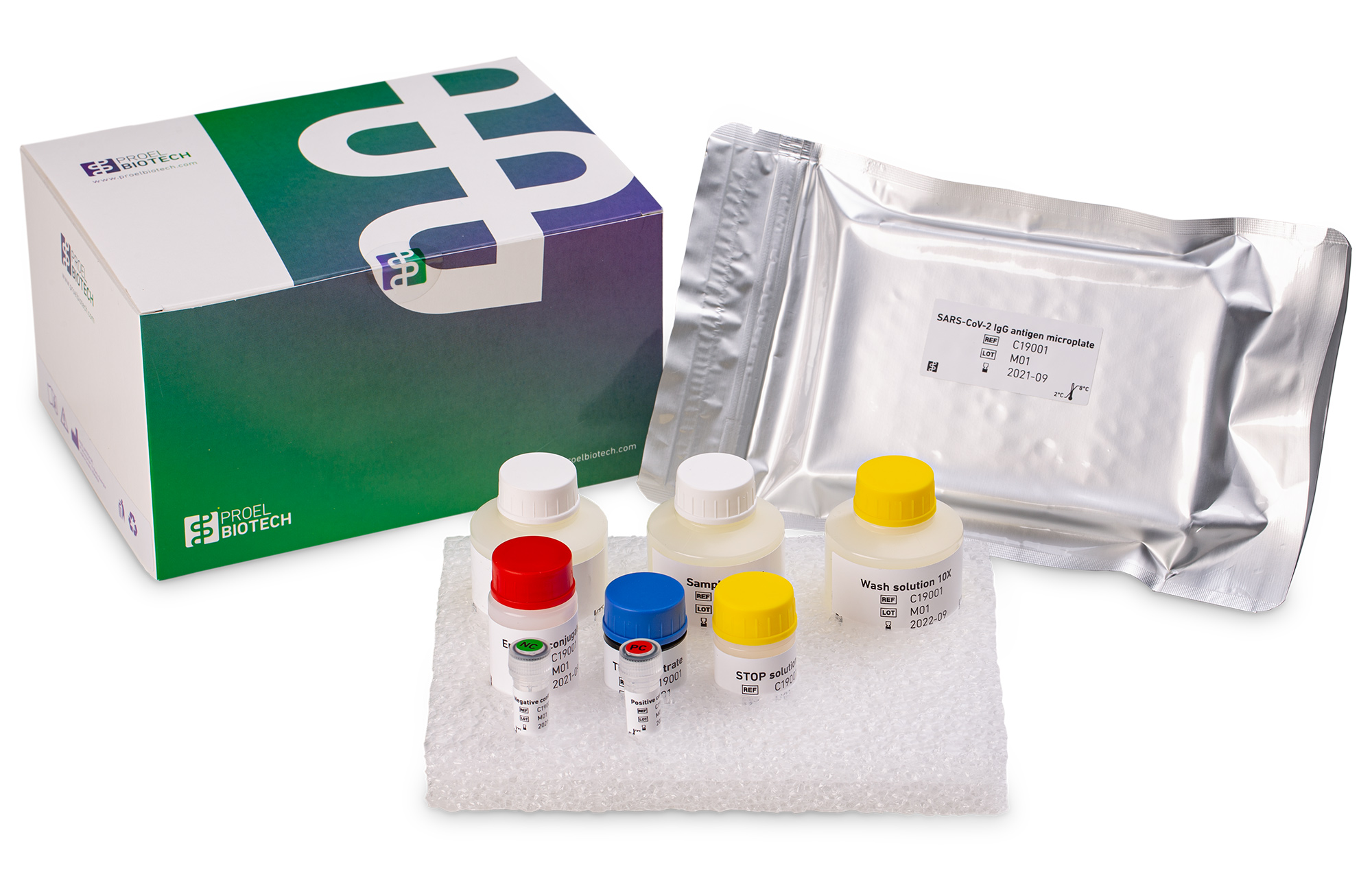 SARSCoV2 IgG antibody detection kit (ELISA) Proel Biotech