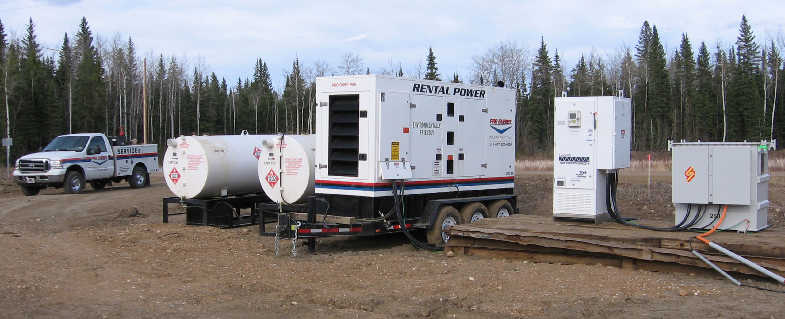 Pro Energy Generator rentals in Red Deer, Alberta