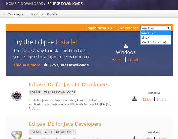 TELECHARGER ECLIPSE JAVA MAC Garagemouvier