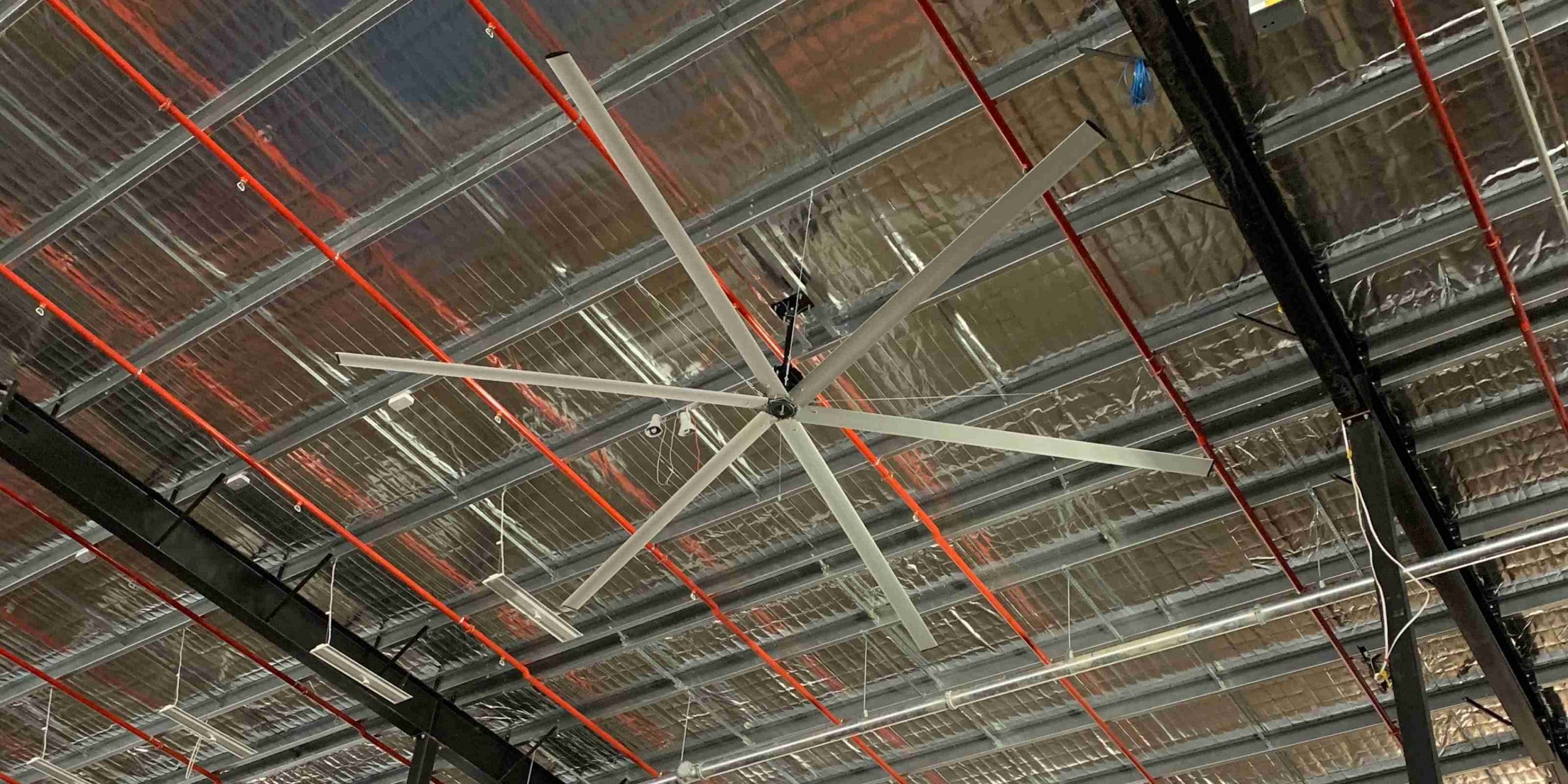 HVLS Fans in Freight and Distribution Warehouses