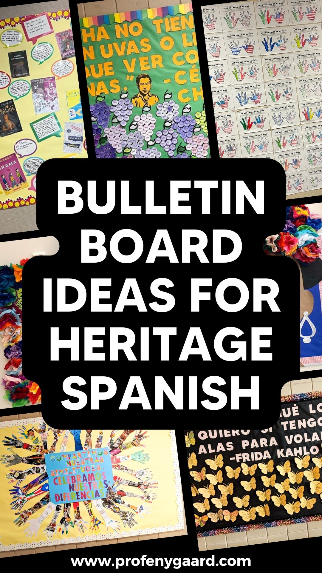 Bulletin Board Ideas for Heritage Spanish Class Profe Nygaard