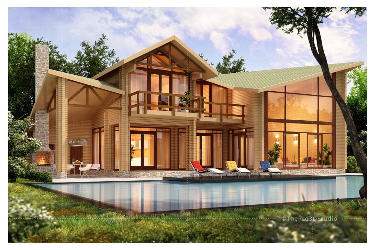 3D Exterior Design Services ThePro3DStudio