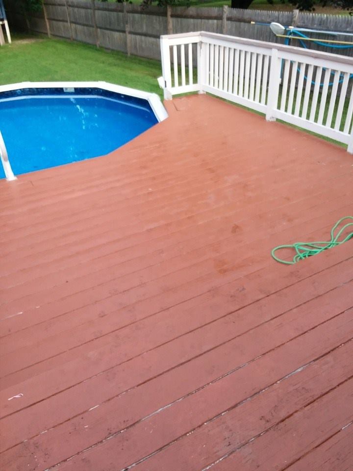 Methuen MA Trex Transcend Build Around AboveGround Pool Professional