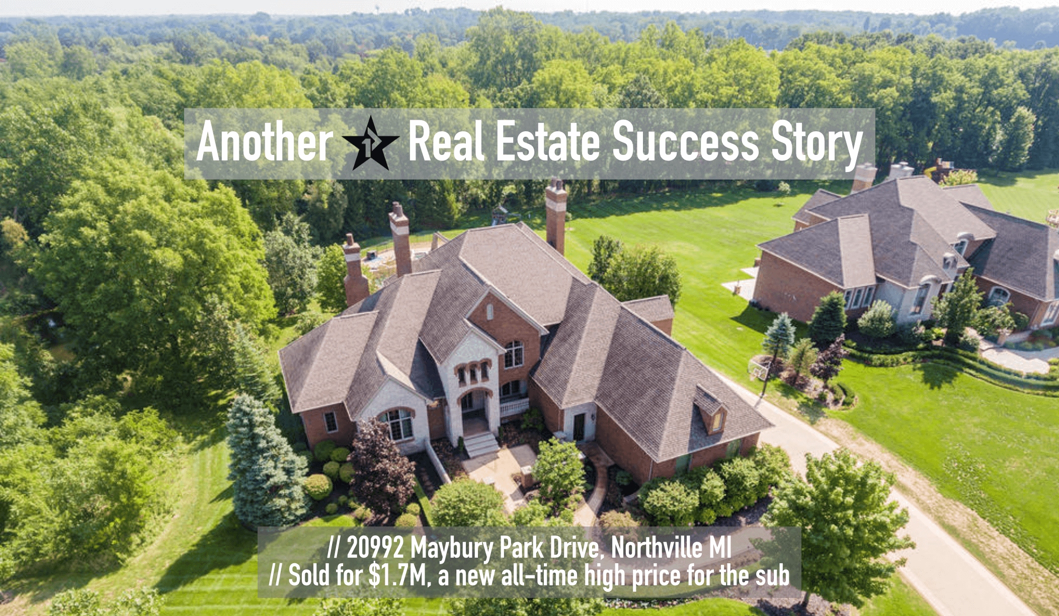 Maybury Park Sale Nets Highest Price Ever Recorded in Sub ProfessionalOne