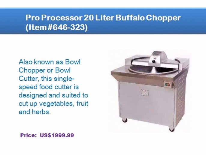 buffalo chopper parts Buy Best Food Processing Equipment for the