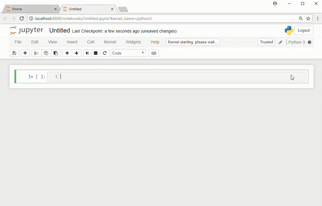 Opening a Jupyter Notebook Problem Solving 101 with Python