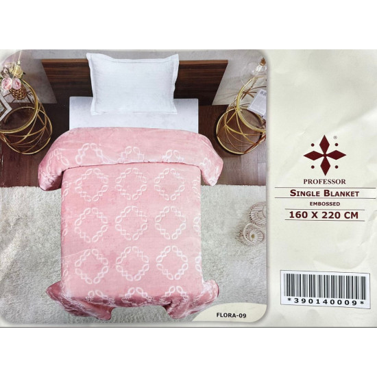 SIGNATURE BLANKET EMBOSSED 160X220