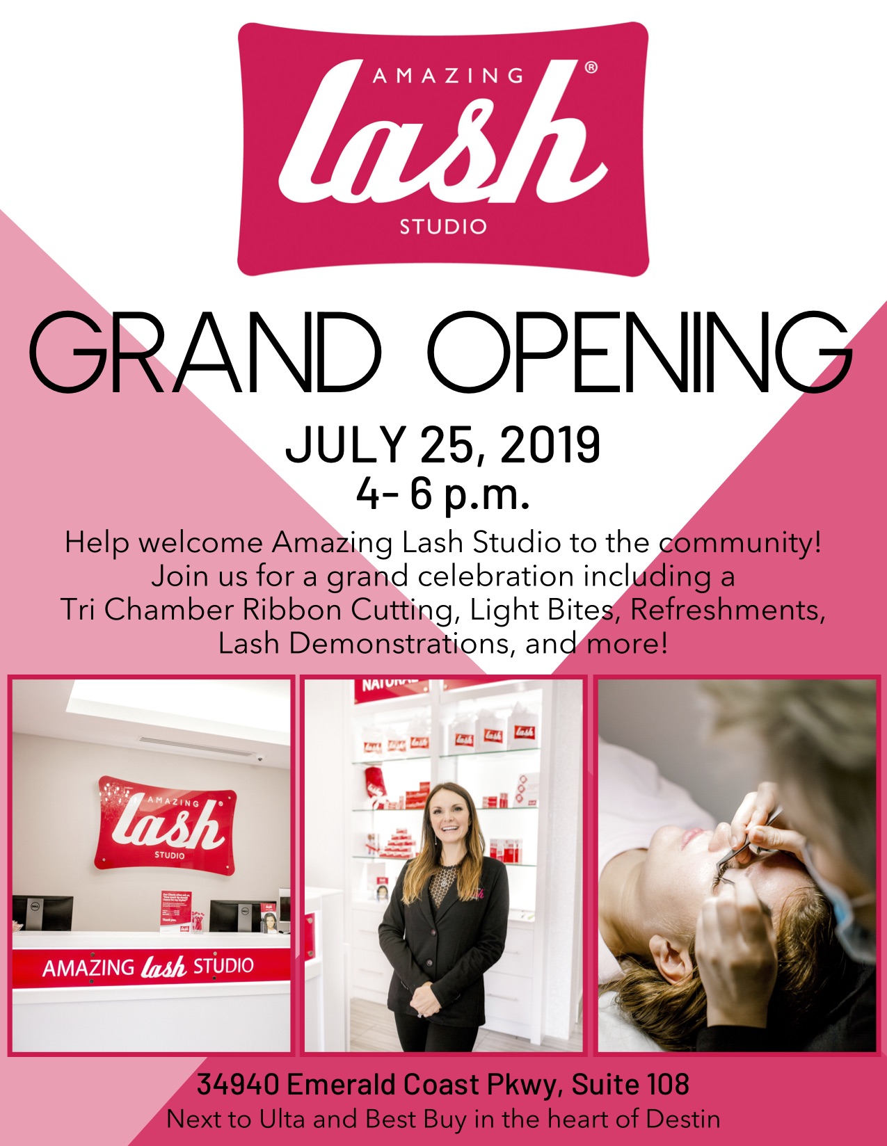 Amazing Lash Studio Opens in Destin Proffitt PR Reaching Your