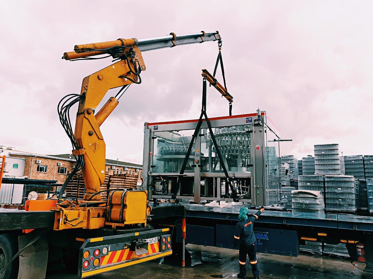 Crane trucks Proffsol Rigging & Crane Hire