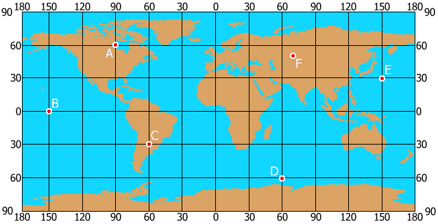 Lat And Long To Location Richard Harwood's Courses Physical Geography 101 Longitude and Latitude