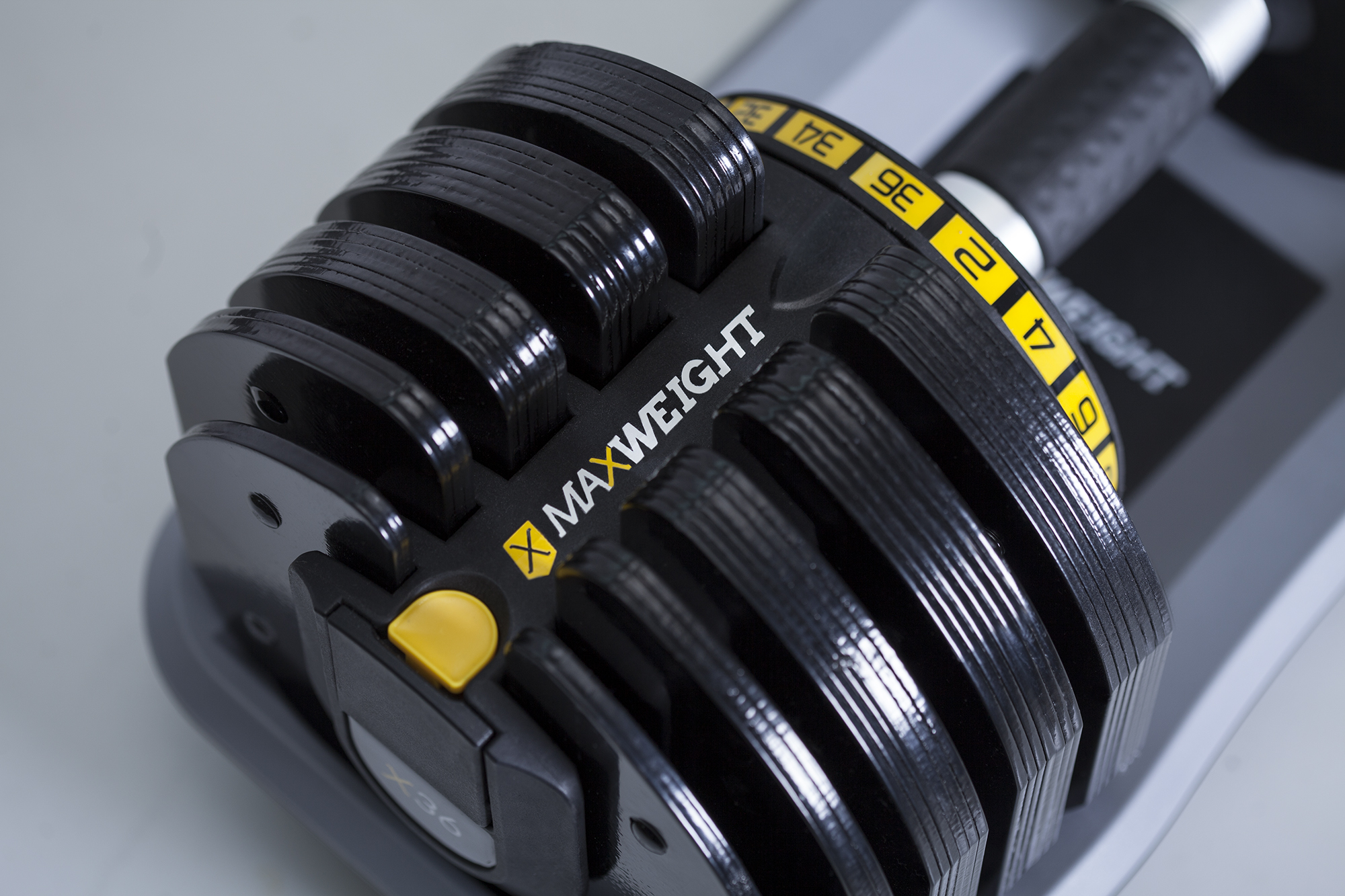 Profihantel.de Maxweight Hantelsystem MXWX36 Einstellbare Hantel mit