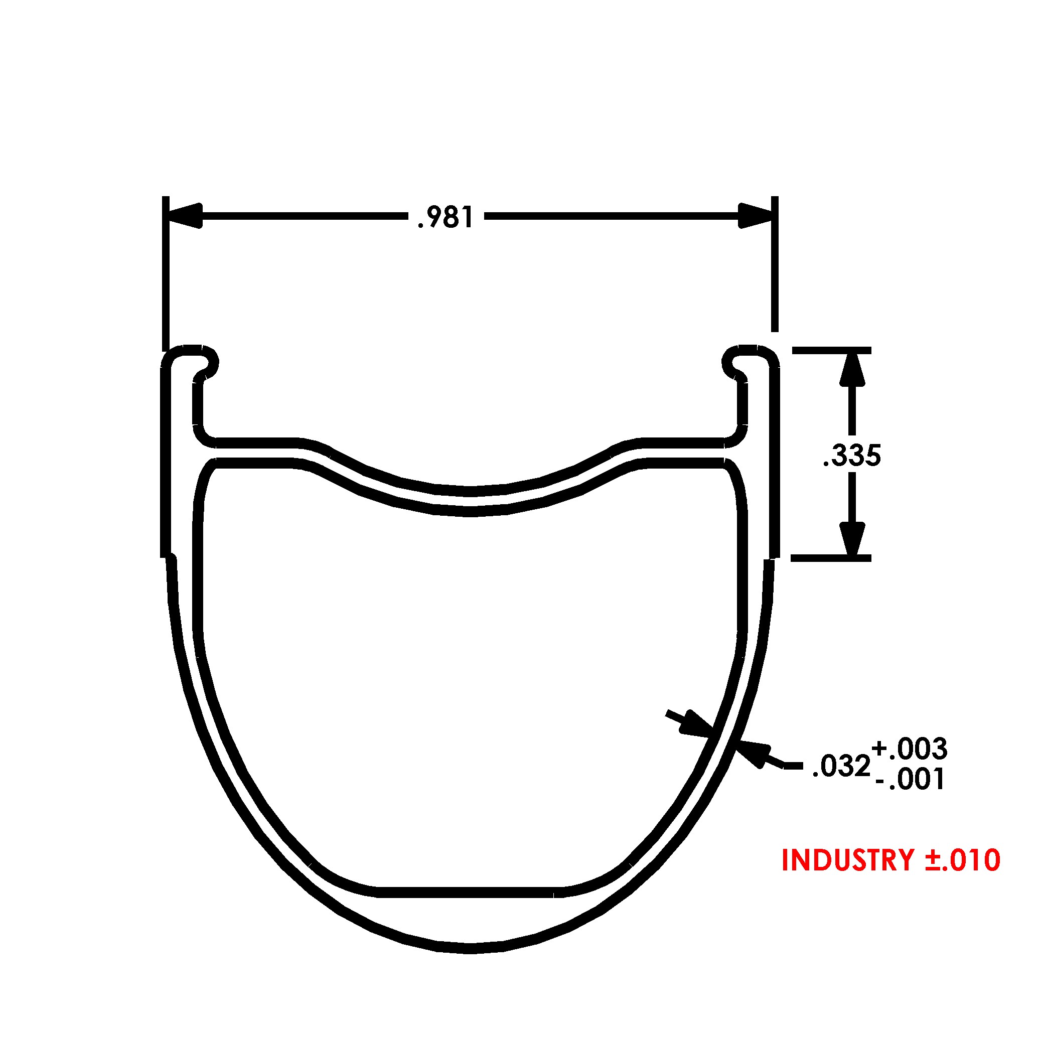 Aluminum Extrusion Tolerance and Thickness Levels Profile Precision Extrusions Aluminum