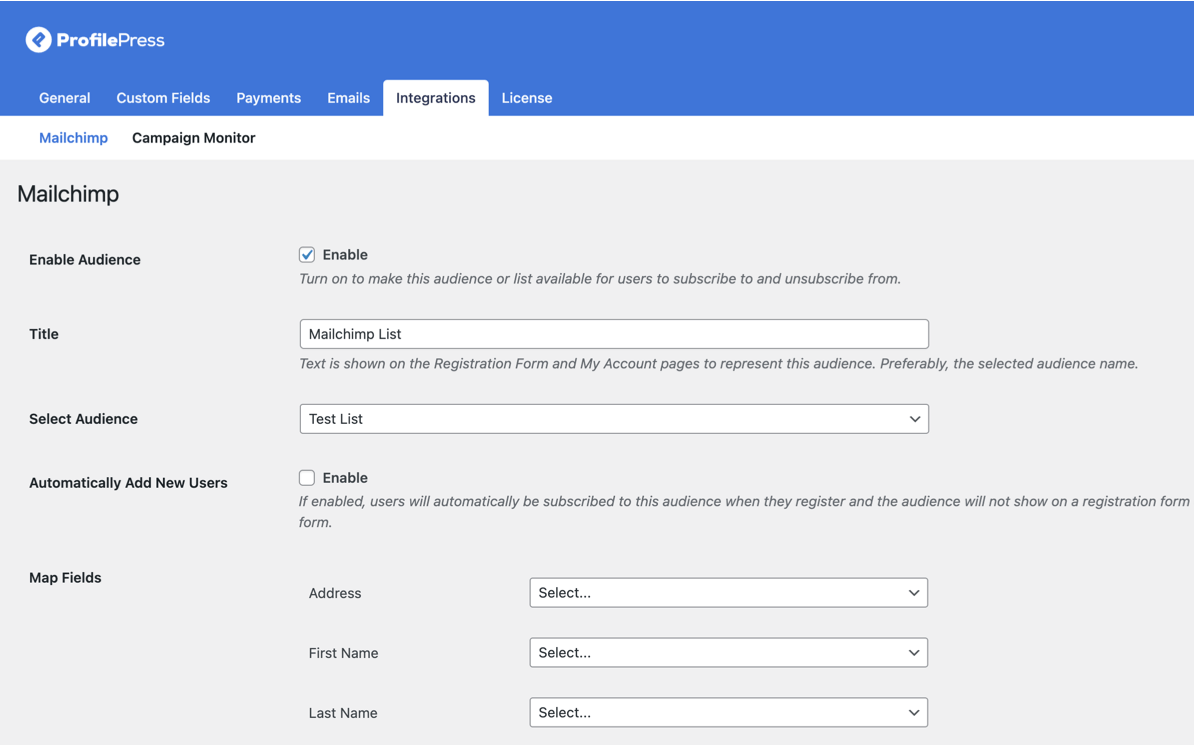 How to Add Mailchimp Subscribe Checkbox to WordPress Registration Form
