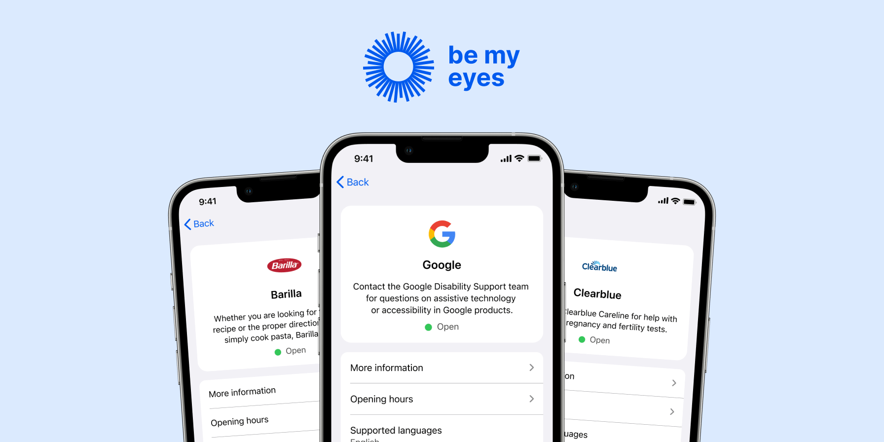 Tape Aids For The Blind on Be My Eyes