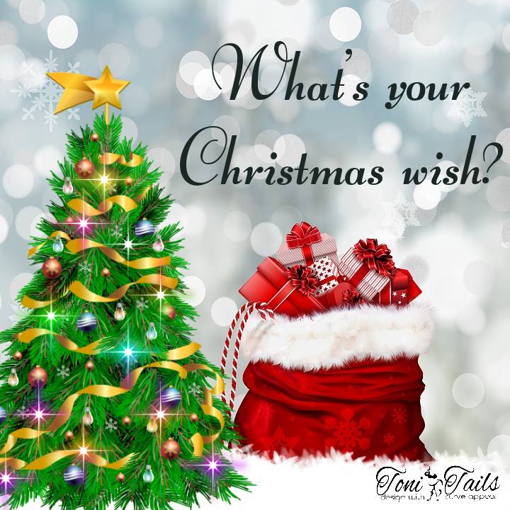 Toni Tails Christmas Tree Profile Frame