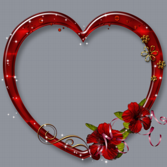 Red Heart Profile Frame For Valentines Day 2020
