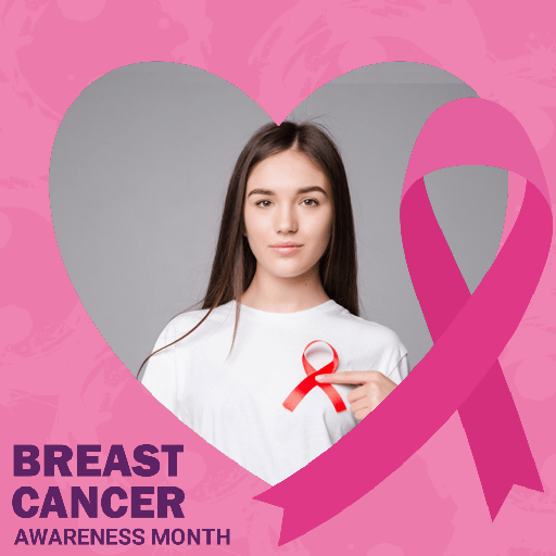 Breast Cancer Awareness Month Profile Picture Frame
