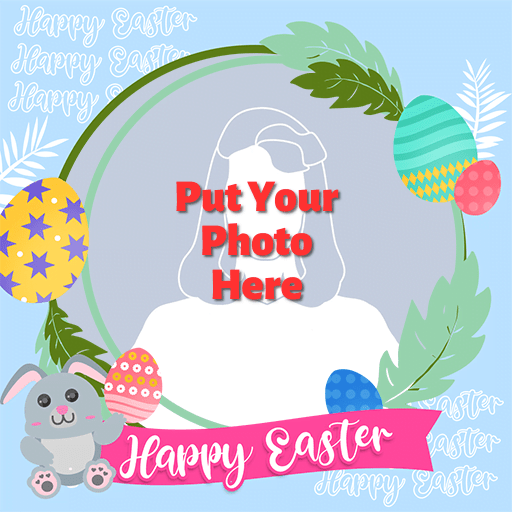 Happy Easter Day 2023 Profile Frame Easter Sunday Frame