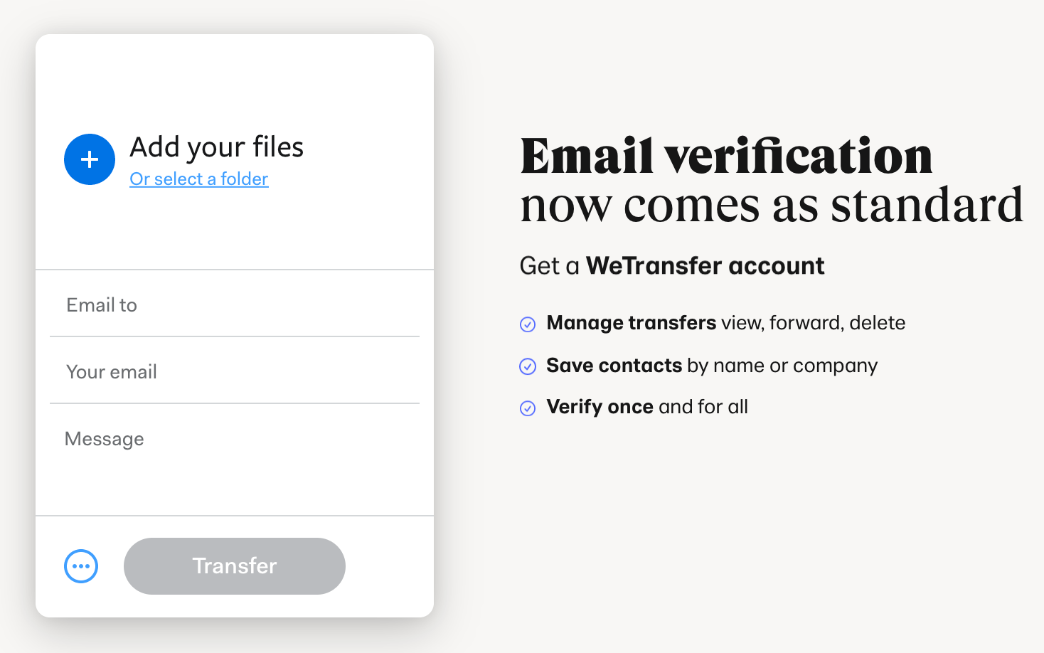 WeTransfer Free Software For File Sharing
