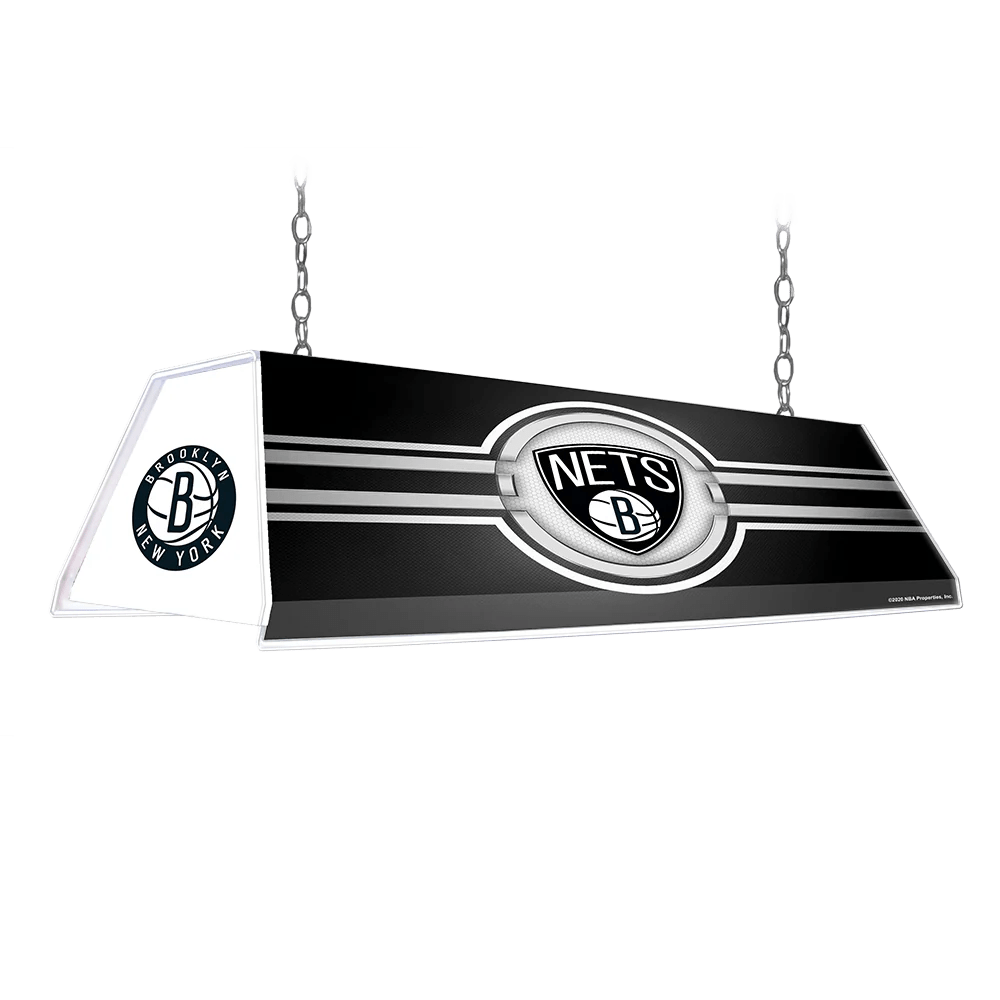 Buy NBA Brooklyn Nets Edge Glow Pool Table Billiards Light