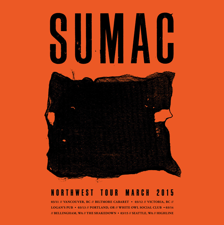 SUMAC Pacific Northwest Tour Dates Profound Lore Records