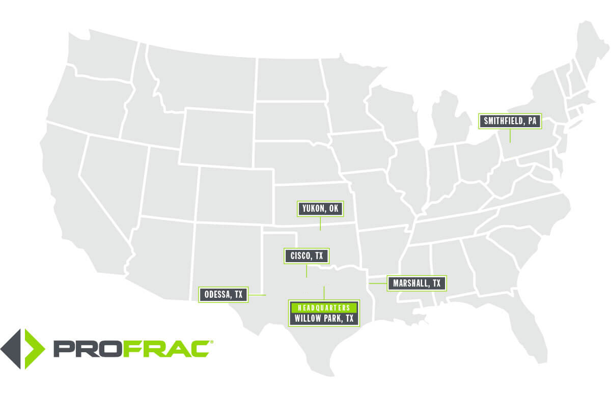 Locations ProFrac