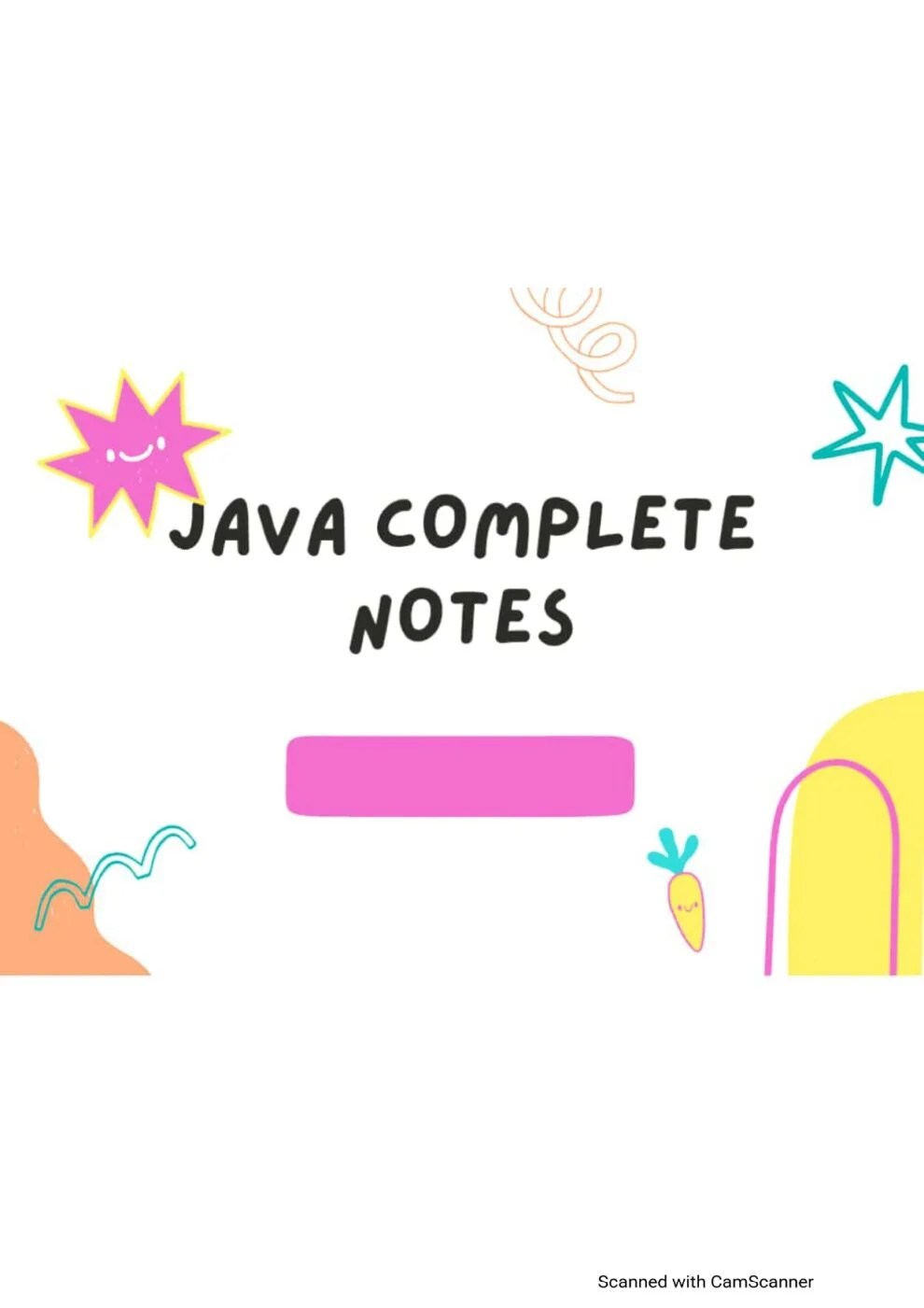 Java Complete Notes Pdf Connect 4 Programming
