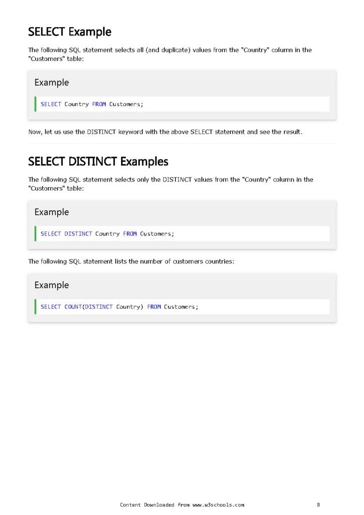 SQL Tutorial From Scratch PDF A Beginner's Guide to Mastering Database