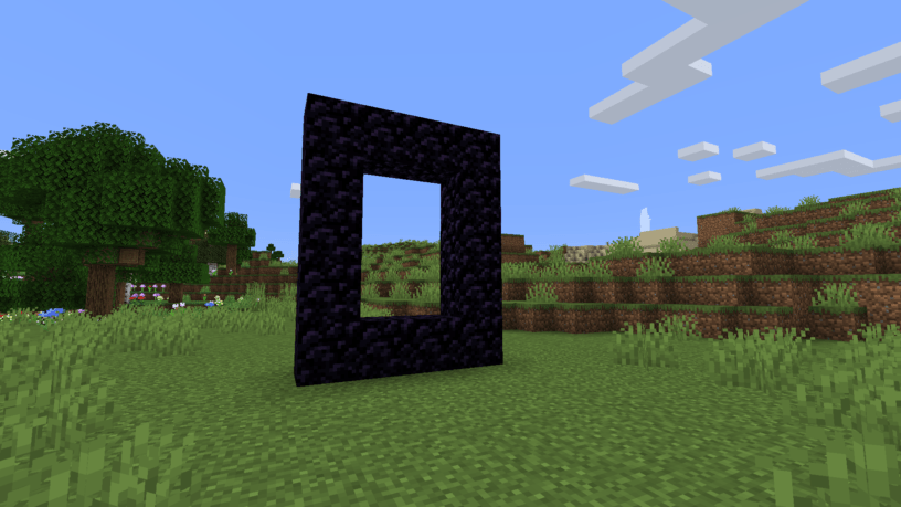 Minecraft How To Make a Nether Portal (2021) Pro Game