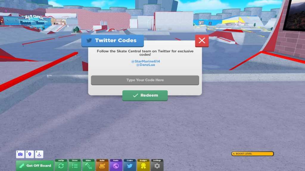 Roblox Skate Park Codes Pro Game Guides