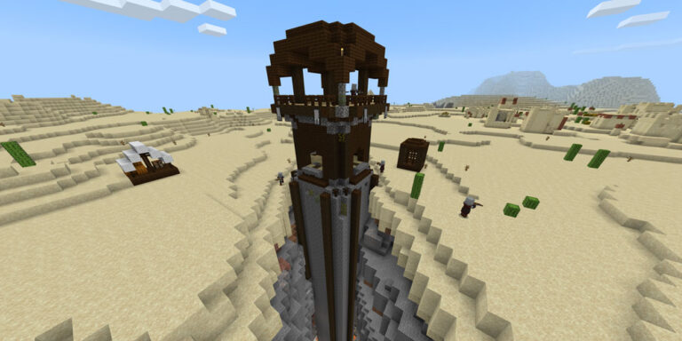 Minecraft Pillager Outpost Seeds (PS4, PE, Bedrock, Java) Pro Game Guides