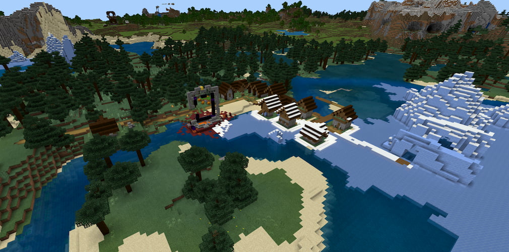Best Minecraft PE Seeds of All Time 1.17/1.18 (December 2021) Pro