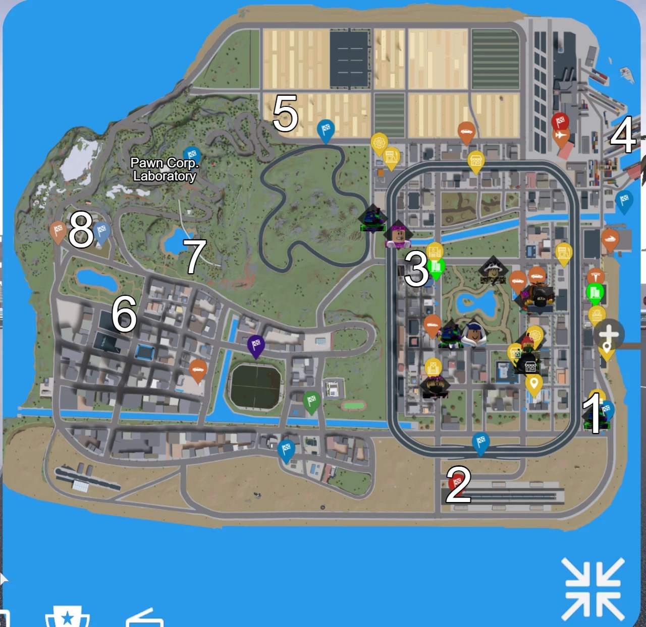 Roblox Vehicle Legends Map