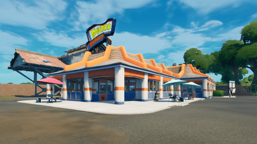 Where to Find Durr Burger in the Fortnite Week 8 Epic Quest Dance in