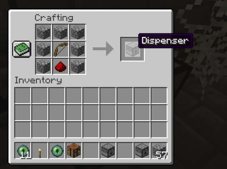 How to make and use a Dispenser in Minecraft Pro Game Guides