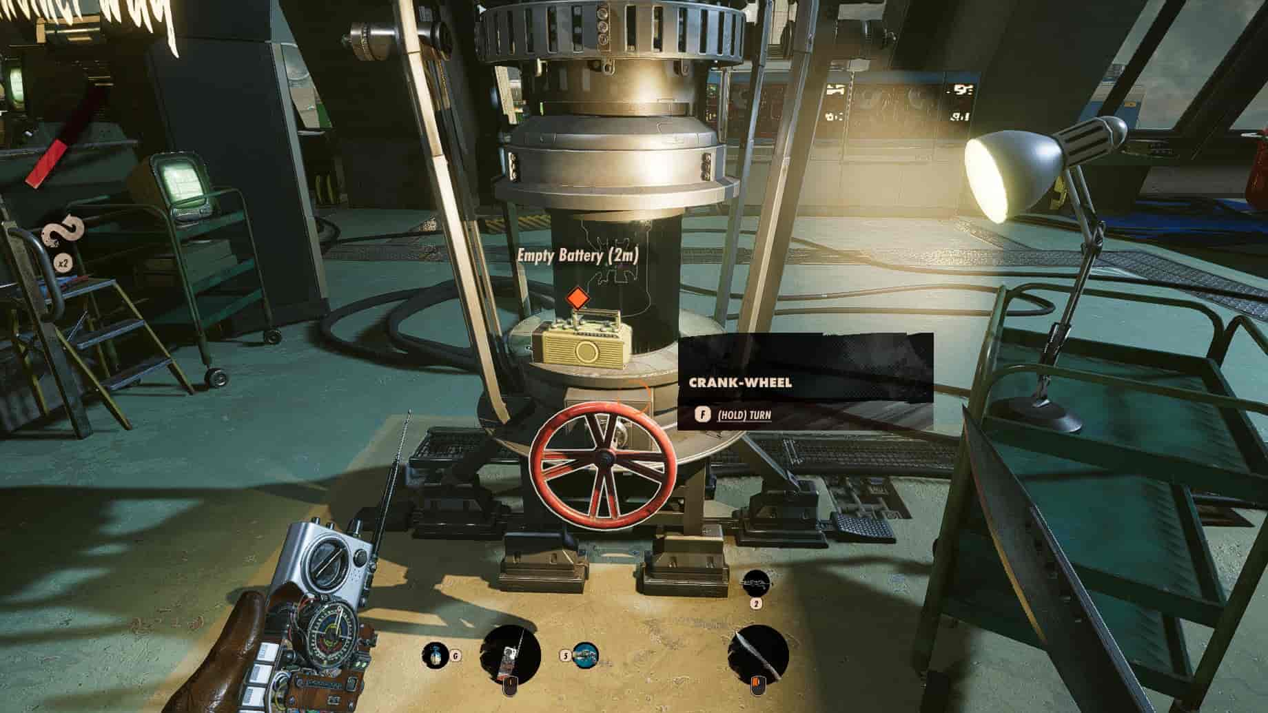 What do you do with the CrankWheel in The Complex in Deathloop? Pro