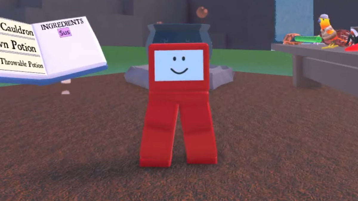 How to make a Sus Potion in Roblox Wacky Wizards? Pro Game Guides