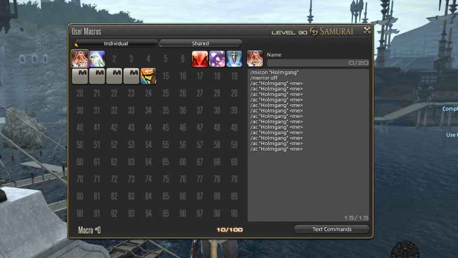 How to create macro commands in Final Fantasy XIV Pro Game Guides