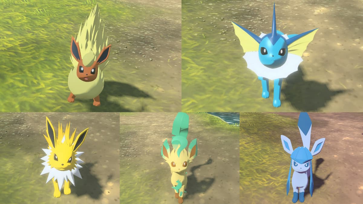 Where to find all Eevee evolutions in Pokémon Legends Arceus The Hiu