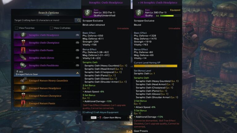 How to craft Abyss gear in Lost Ark The Hiu