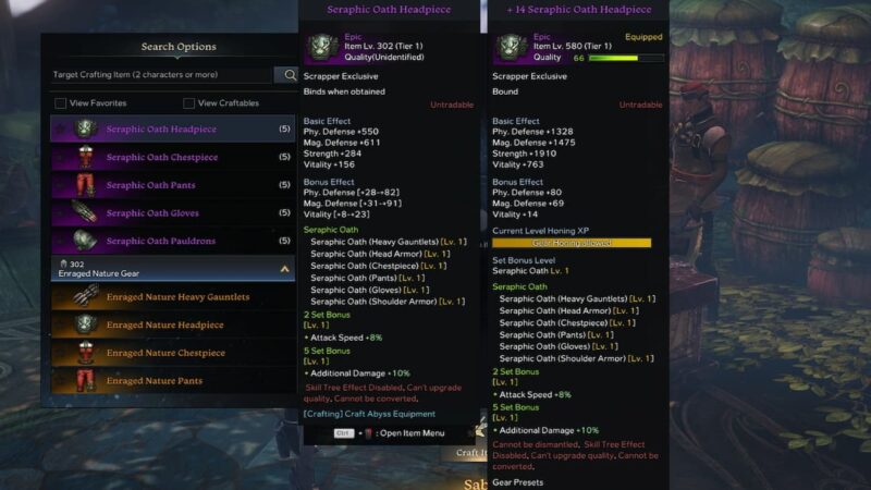How to craft Abyss gear in Lost Ark The Hiu
