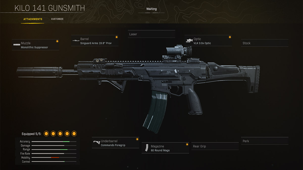 Best Kilo 141 Loadout and Attachments in Call of Duty Warzone Pro