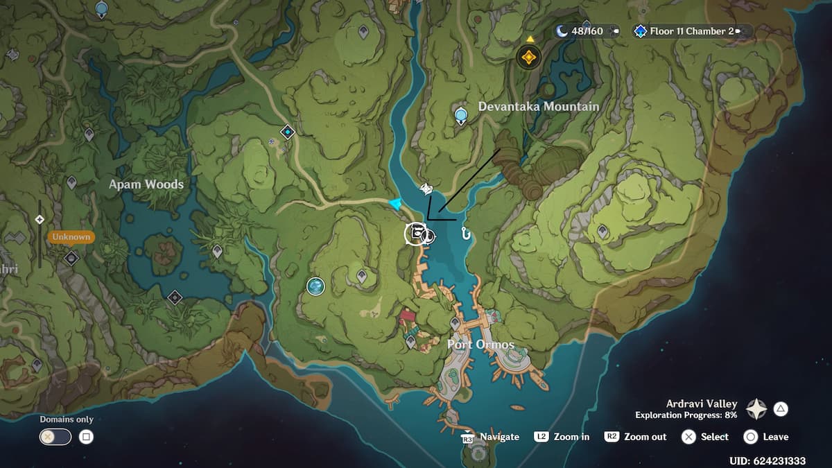 Where to find Sumeru's Fishing Association and get the End of the Line