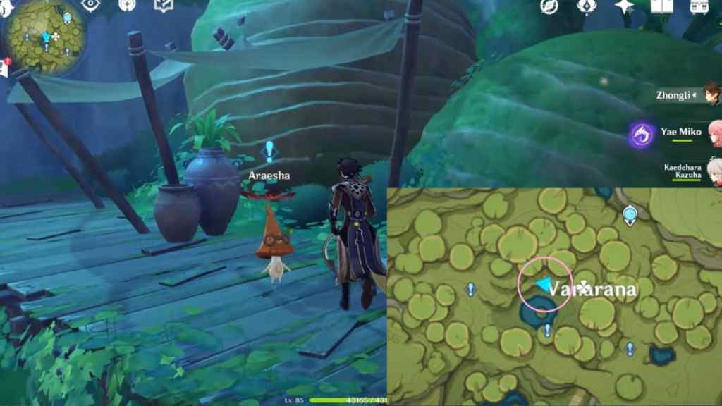 Genshin Impact Delicious Riddle World Quest guide Aranyaka Part II