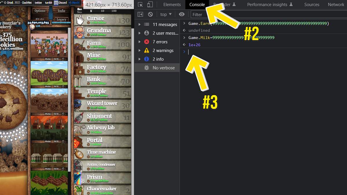 Cookie Clicker Cheats, Codes, & Hacks List Pro Game Guides