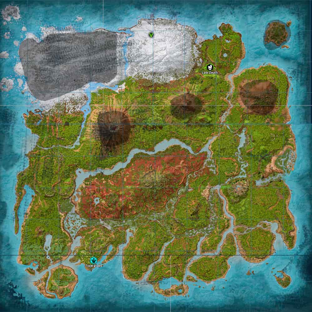 All ARK Survival Ascended Resource Locations Map | Jais Way