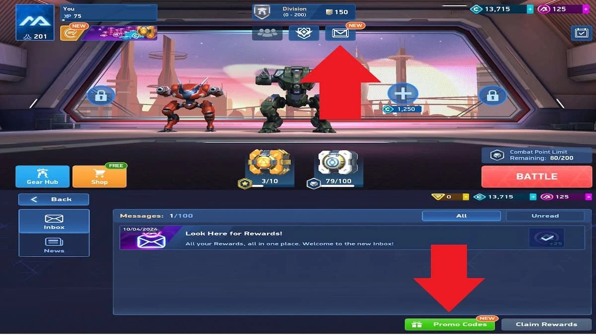 Mech Arena Codes (October 2024)