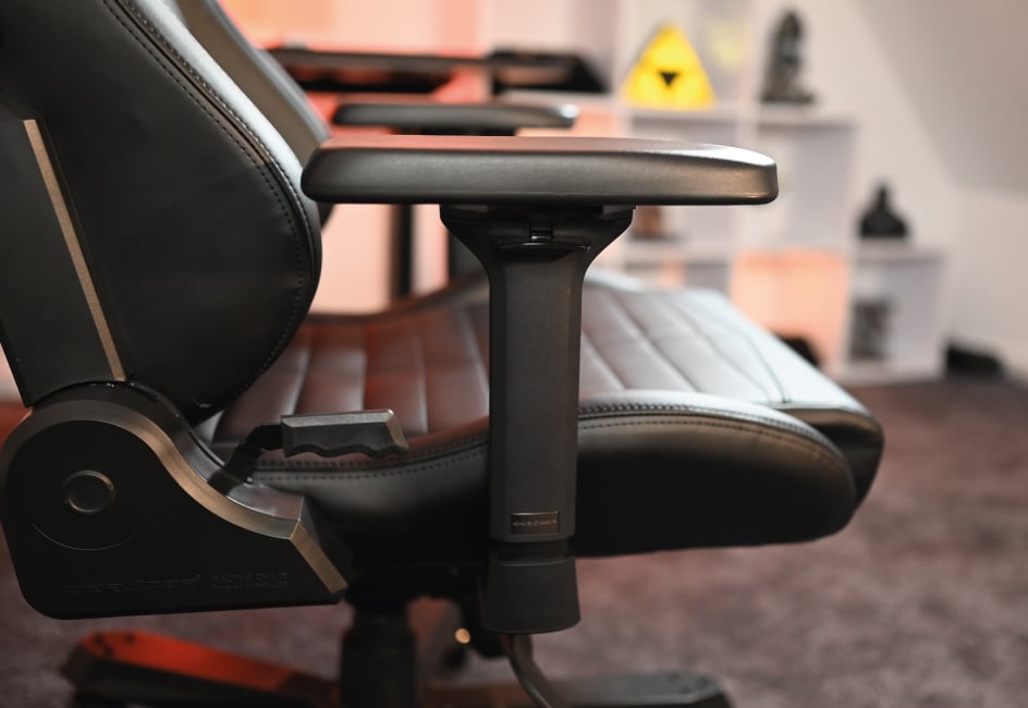 DXRacer Master Review Modular gaming chair on the test bench