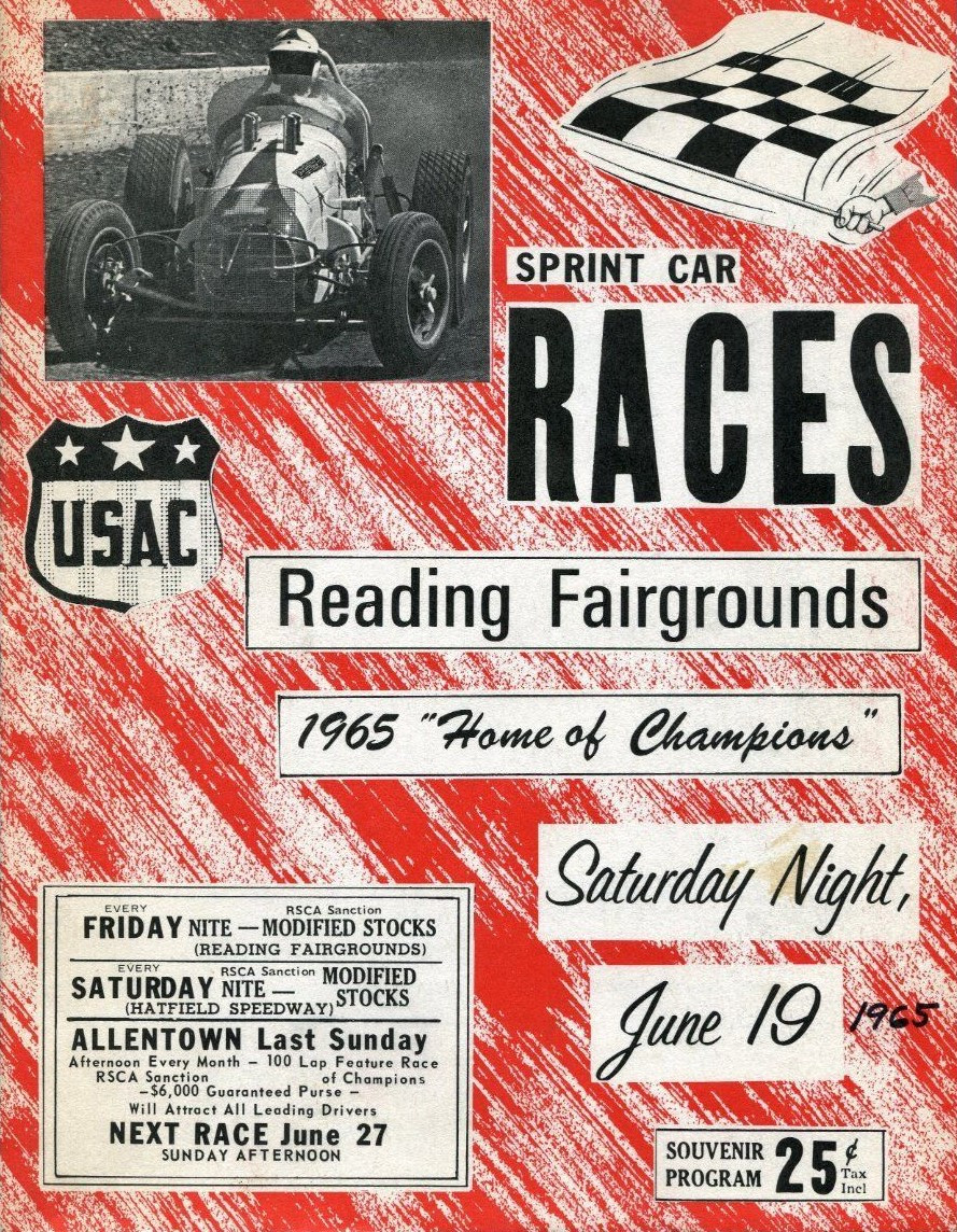Reading Fairgrounds The Motor Racing Programme Covers Project